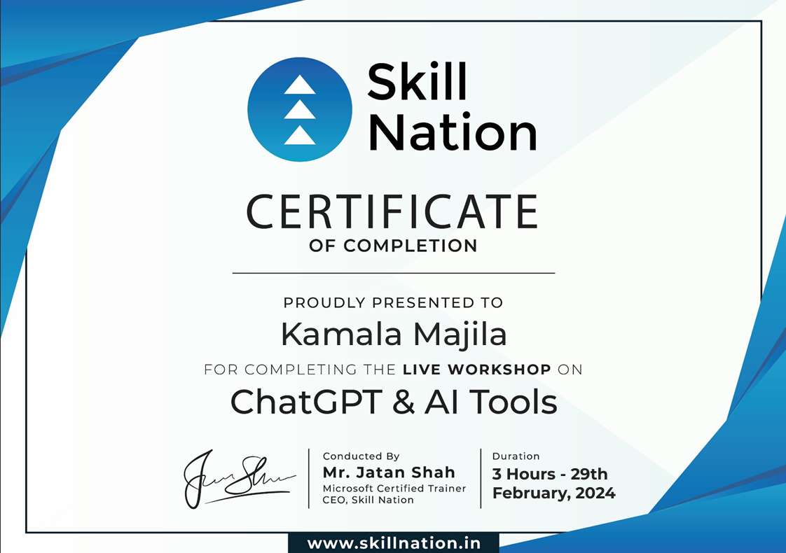 ChatGpt & AI Tools by Skill Nation